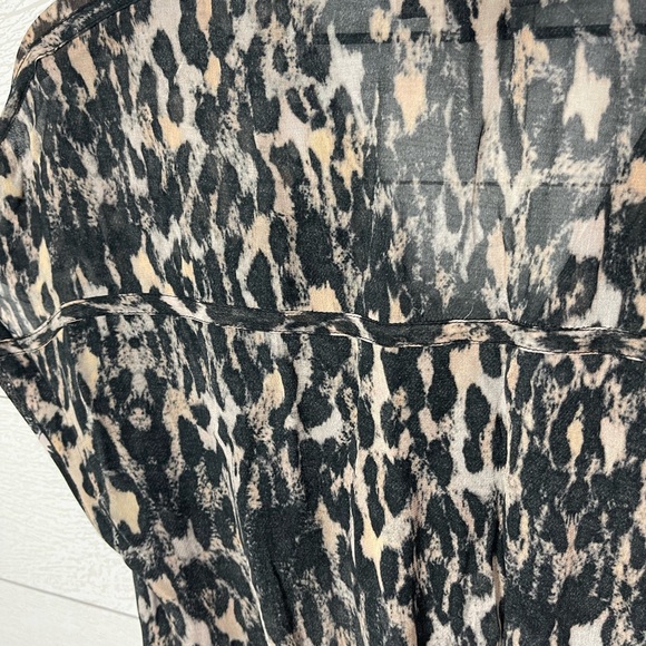 Allsaints Claria Animal Print Dress Size Small - Picture 13 of 16
